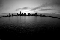 Liverpool Harbour heading out to sea